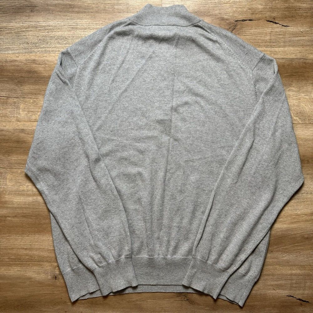 Orvis Gray Zip Up Sweater - Picture 3 of 8